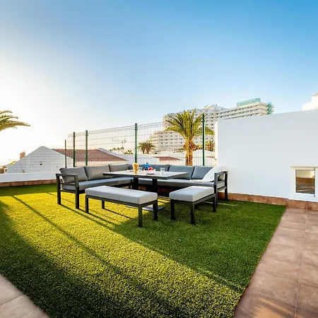 2b. Cozy Flores Big Terrace With Pool Appartement Costa Adeje (Tenerife)