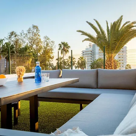 아파트 2b. Cozy Flores Big Terrace With Pool 아데제