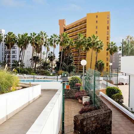 Apartman 2b. Cozy Flores Big Terrace With Pool Costa Adeje (Tenerife)