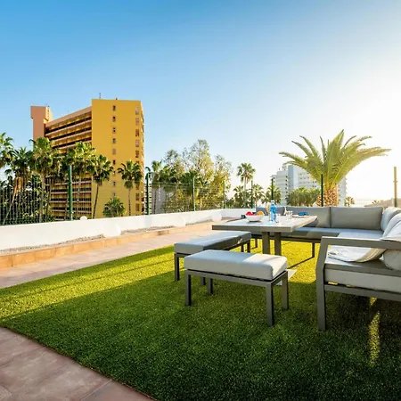 2b. Cozy Flores Big Terrace With Pool Appartement